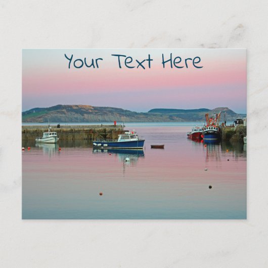 Lyme Regisカスタマイズ可能なはがき ポストカード (正面)