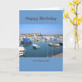 Lyme Regis、ドーセット カード (黄色い花)