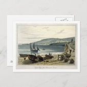 Lyme Regis, Charmouth, Dorset, 'A Voyage ポストカード (正面/裏面)