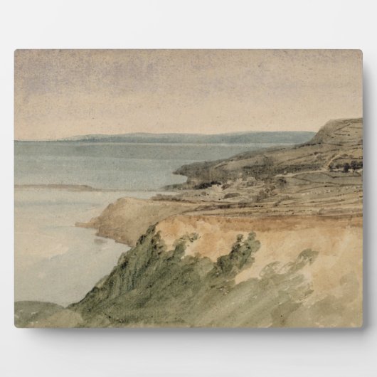 Lyme Regis, Dorset, c.1797 (x上の鉛筆の上にx/c フォトプラーク (正面)