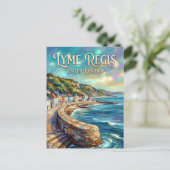 Lyme Regis United Kingdom ポストカード (スタンド正面)