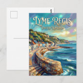 Lyme Regis United Kingdom ポストカード (正面/裏面)