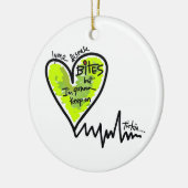 LymeAngels/Lymeのかみ傷! セラミックオーナメント (左)