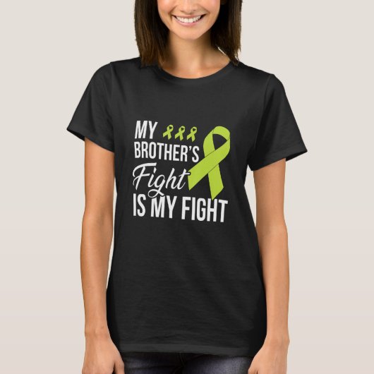 Lymphoma  My Brother's Fight Tシャツ (正面)