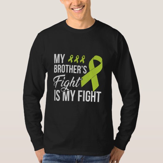 Lymphoma  My Brother's Fight Tシャツ (正面)