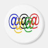 @lympics マグネット (正面)