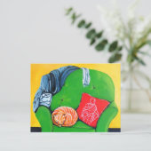 Lyn Hurringによるホームポストカードに最適 ポストカード (スタンド正面)