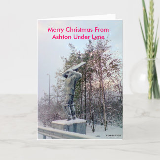 Lyneの下のAshtonからのメリークリスマス シーズンカード