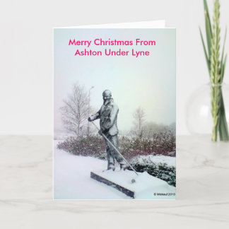 Lyne 23の下のAshtonからのメリークリスマス シーズンカード