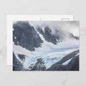 Lyngen氷河の風景の写真 シーズンポストカード (正面/裏面)