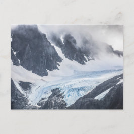 Lyngen氷河の風景の写真 シーズンポストカード