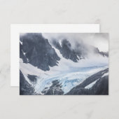 Lyngen Norway Glacier Landscapeフォトカード (正面/裏面)