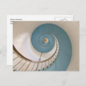 Lyngvik灯台はがきの螺旋階段 ポストカード (正面/裏面)