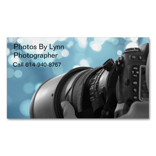 Lynnの写真 マグネット名刺 (正面)