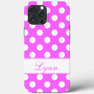 Lynn -テンプレートPink iPhone Cover 13 Pro Maxケース