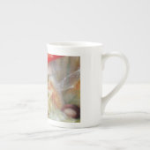 Lynne Bellchamber著秋の艶出しのティーカップ ボーンチャイナマグカップ (右)