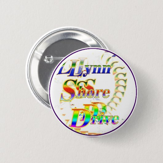 LynnShoreDrive 缶バッジ (正面&裏面)