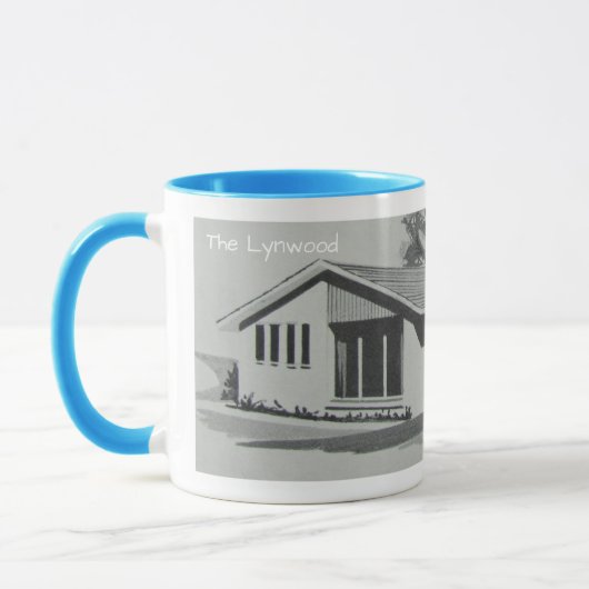 Lynwood -建築家のマグ マグカップ (左)