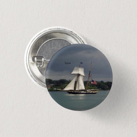 Lynxボタン 缶バッジ (正面&裏面)