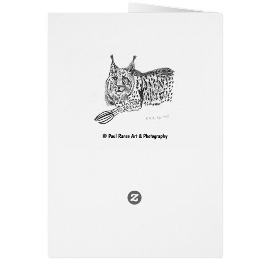 Lynx誕生日カード (裏面)