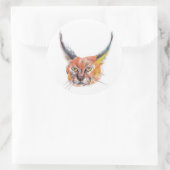 Lynx、自然恋人ステッカー ラウンドシール (バッグ)