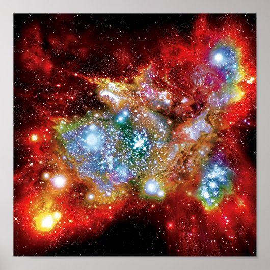 Lynx Arc Starbirth Star Cluster Artist Impression ポスター (正面)