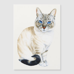 Lynx Point Siamese Cat磁気カード