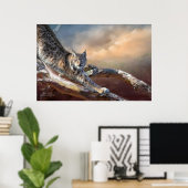 Lynx Spirit Artポスター/プリント ポスター (ホームオフィス)