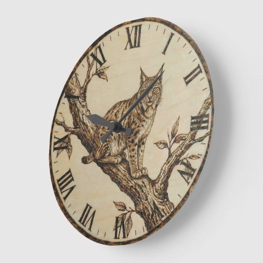 Lynx Wall Clock  ラージ壁時計 (傾斜)