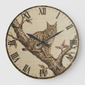 Lynx Wall Clock  ラージ壁時計 (正面)