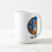 Lynx Wild Animal Fierce Wildlife Nature Design コーヒーマグカップ (正面右)