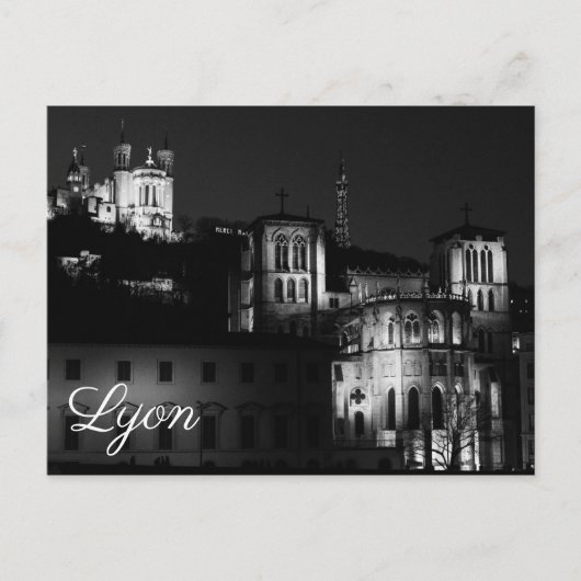 Lyon Basilique Fourvière ポストカード (正面)