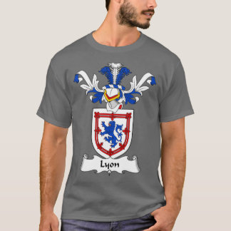 Lyon Coat of Arms Family Crest Tシャツ