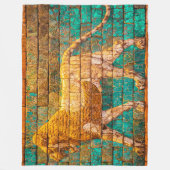 Lyon of Babylon woven blanket フリースブランケット (正面)