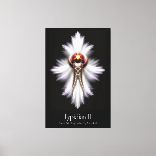 Lypidian IIフラクタルアートM2キャンバス印刷 キャンバスプリント (正面)