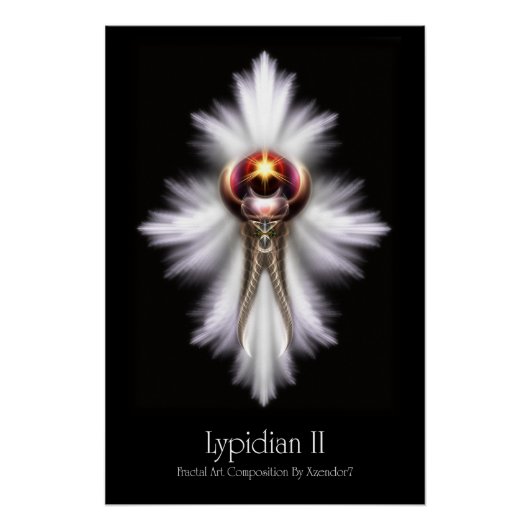 Lypidian IIフラクタルアートM2パーフェクトポスター ポスター (正面)