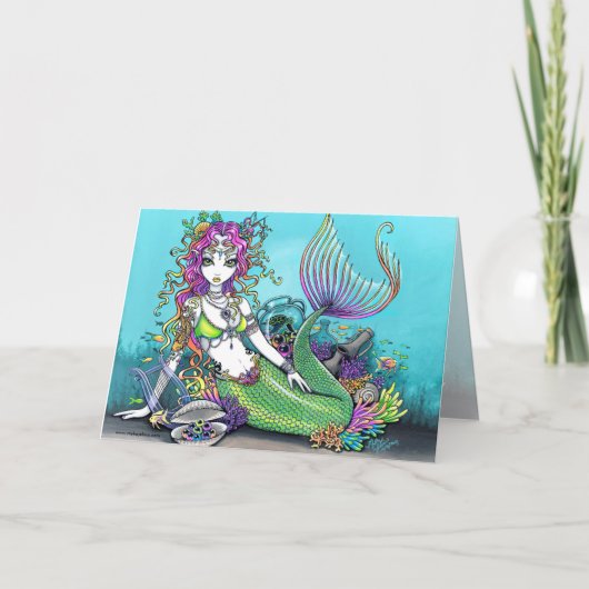 Lyraの熱帯虹の人魚カード カード (正面)
