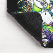 "Lyra"の熱帯虹の人魚の芸術のマウスパッド マウスパッド (コーナー)