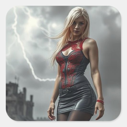 Lyra, Tochter des Blitzes スクエアシール (正面)