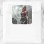 Lyra, Tochter des Blitzes スクエアシール (バッグ)