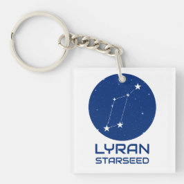 Lyran Starseedキーチェーン – ライラコンステレーション キーホルダー