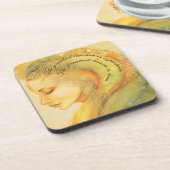 Lyra's Brew Hard plastic coaster コースター (左側)
