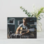 Lyric Graduate Photo Announcement 招待状 (スタンド正面)