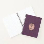 Lyric & Lore Embossed Purple Archive Journal ノートブック (内部)