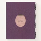 Lyric & Lore Embossed Purple Archive Journal ノートブック (裏面)