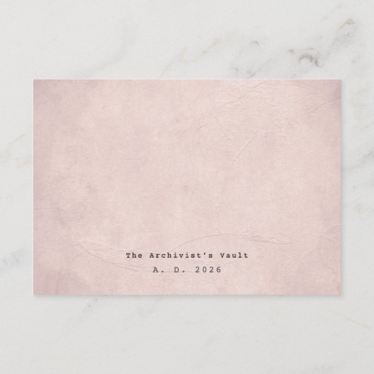 Lyric & Lore Graduation Gift Enclosure Insert Card (裏面)