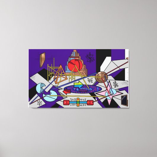 Lyrical Disorder キャンバスプリント (正面)