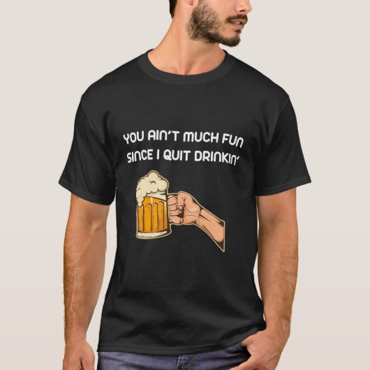 LyriclyfeあなたはあまりおもしろいではないToby Keith Tシャツ (正面)