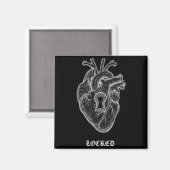 Lyriclyfe-長袖シャツ-achy Breaky Heart-lock マグネット (正面/裏面)