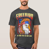 LyricLyfe FREE BIRD Eagle Tシャツ (正面)